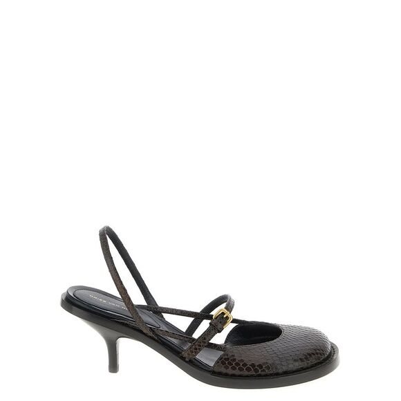 Dries Van Noten Women Leather Slingback